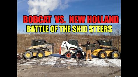 kubota vs new holland skid steer|bobcat skid steer reviews.